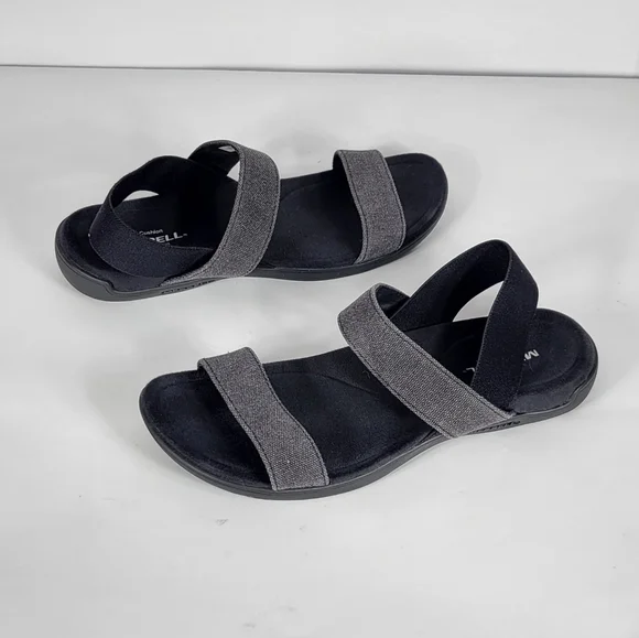 Merrell Black Sandals with Memory Foam #752 Size 9 - Picture 2 of 11